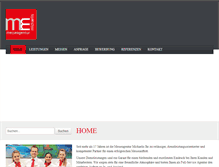 Tablet Screenshot of messe-michaelis.de